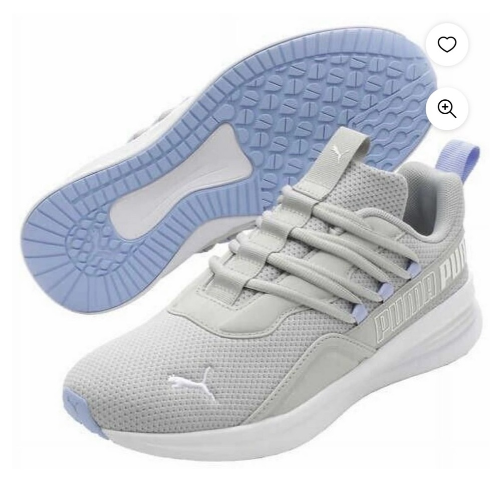 PUMA STAR VITAL REFRESH LO LACE-UP SNEAKER TRAINER WOMEN SHOES GREY Size 8 NEW